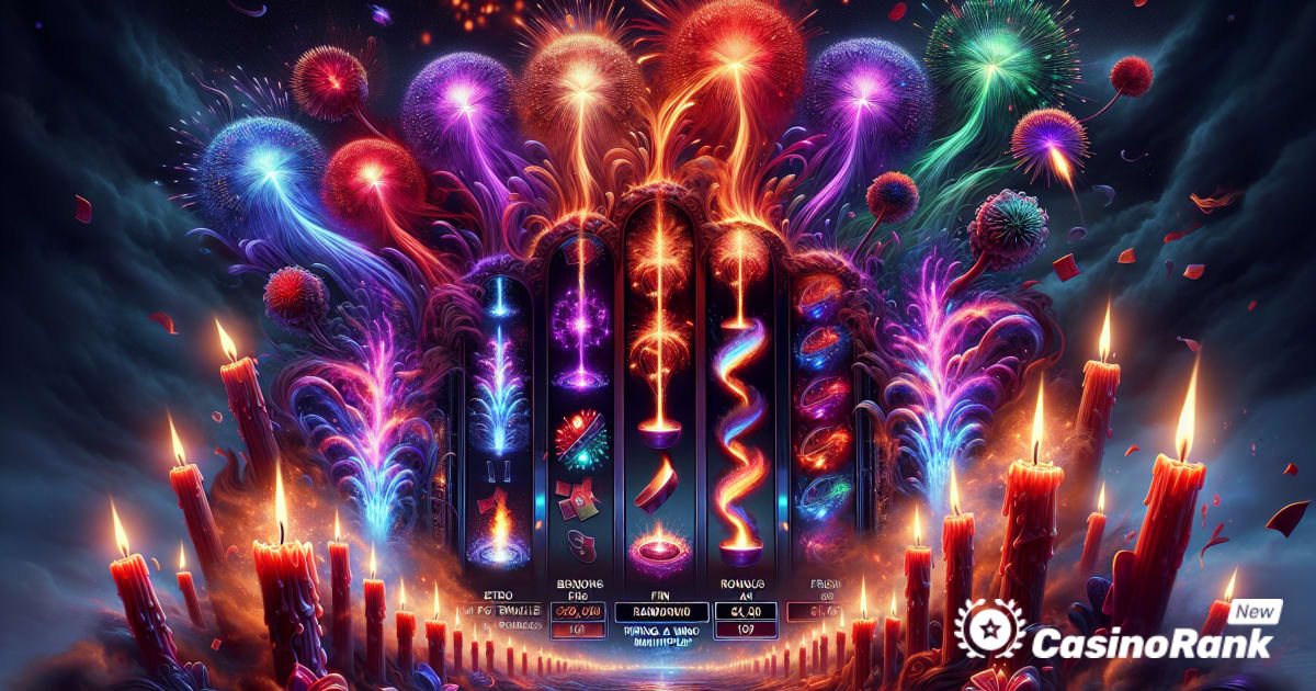 Fireworks Megaways™ BTG-lt: suurepärane segu värvidest, helist ja suurtest võitudest