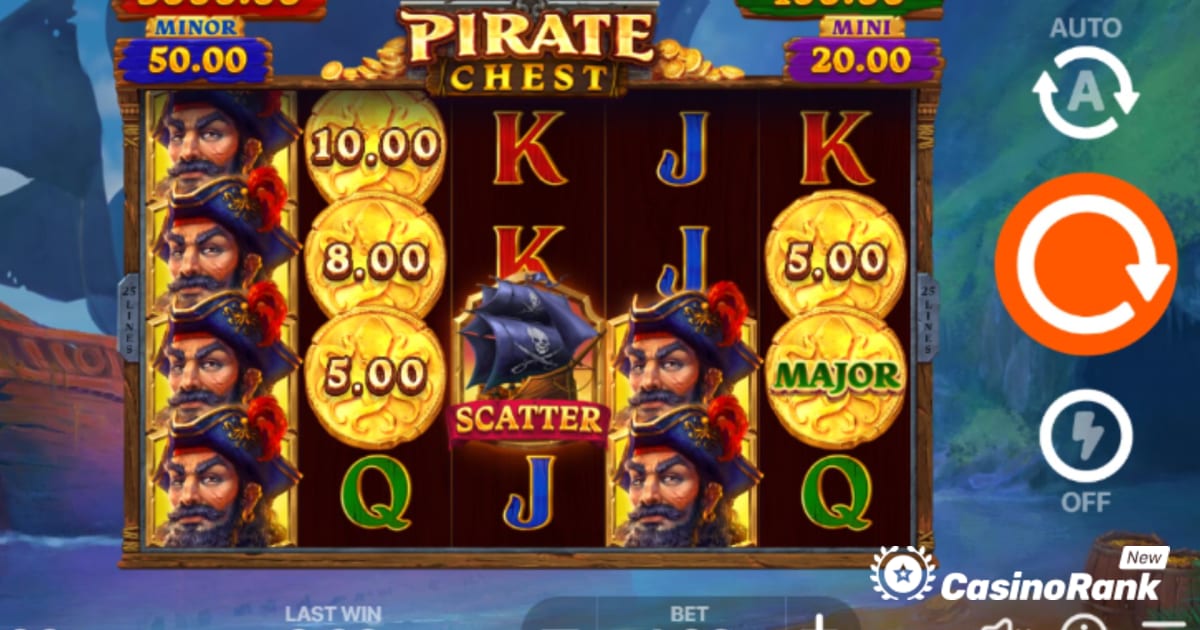 Jahtige jackpoti aardeid Playsoni piraatkirstuga: hoia ja võida