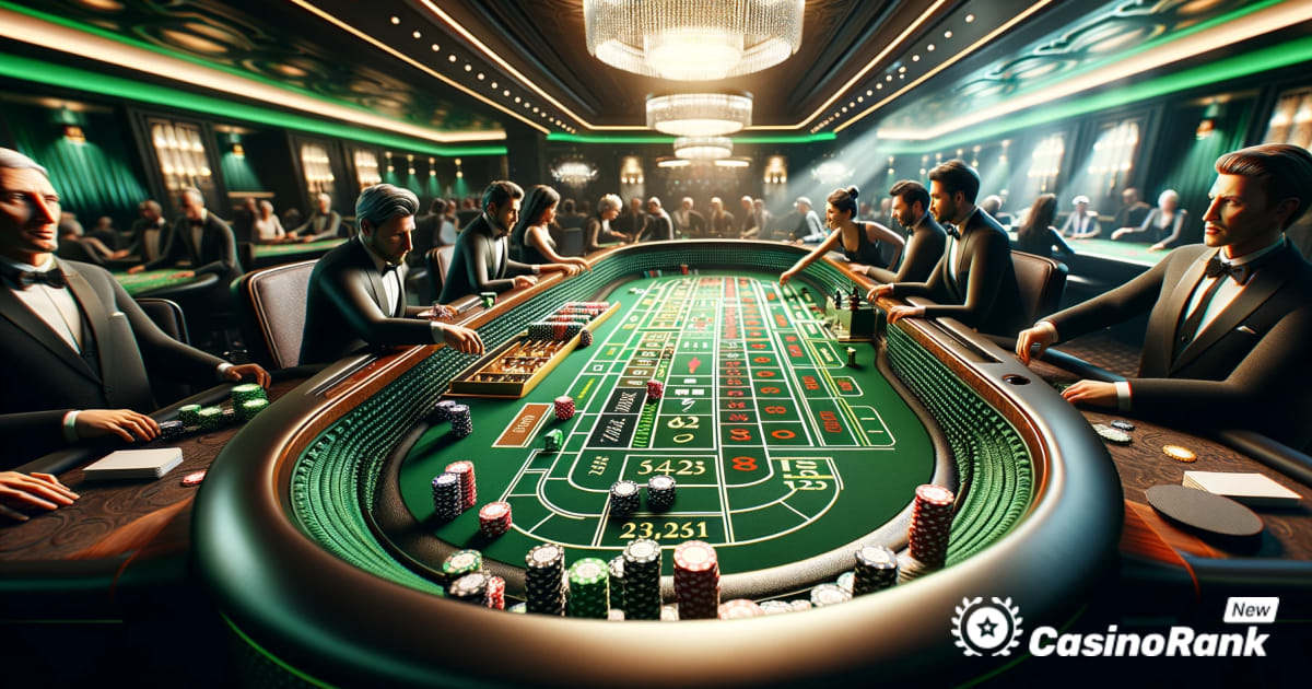 5 olulist sammu professionaalsetele mänguritele, kes mängivad uutes kasiinodes crapsi